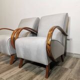 Fauteuils par Jindrich Halabala, 1940s, Set de 2