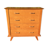Chest of drawers 4 compass foot drawers