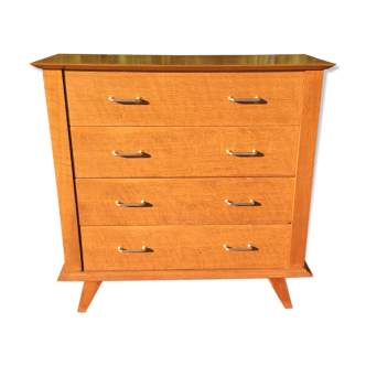 Chest of drawers 4 compass foot drawers