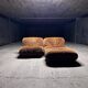 Chauffeuse et pouf "Patate" édités par Airborne, 1970