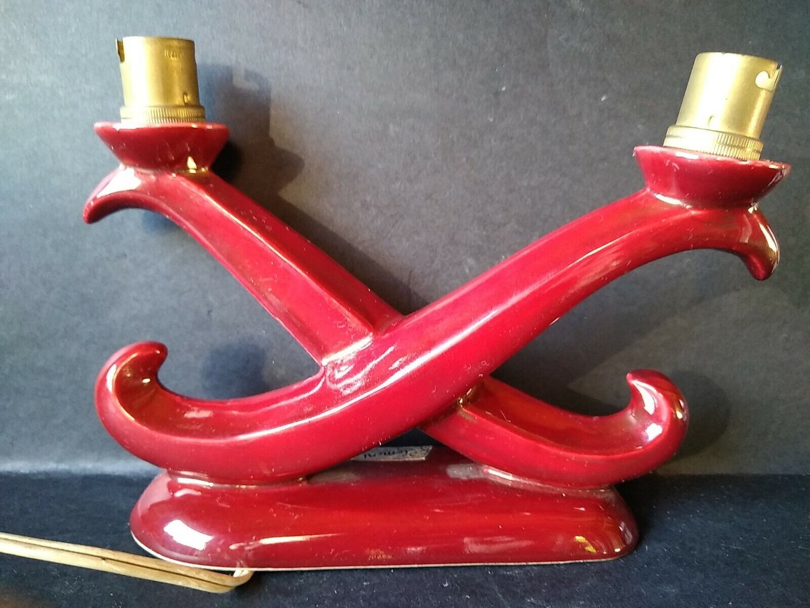 Saint Clement ' s ceramic candle holder