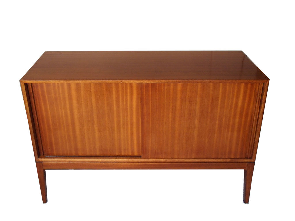 Scandinavian years 50 sideboard sliding doors feet compass