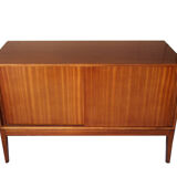 Scandinavian years 50 sideboard sliding doors feet compass