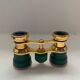 Leather and brass theater binoculars from carpentier