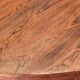 Round extendable table Rosewood Denmark vintage 1970