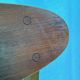 5 beech and teak chairs - Denmark 50s/60s