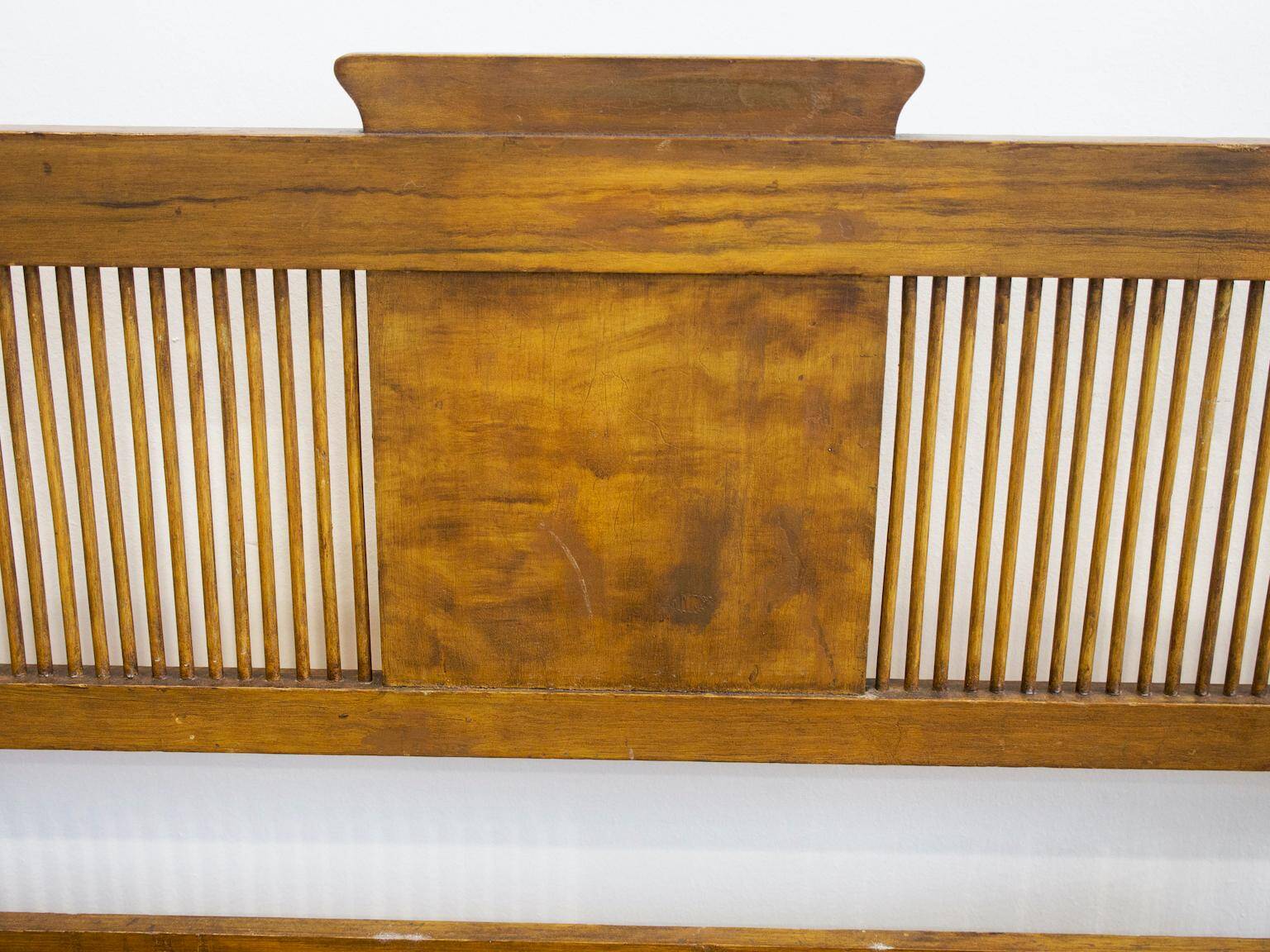 Swedish wooden sofa designed by Carl Westman