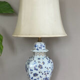 Porcelain living lamp nineteenth handmade decorations, double lighting