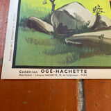 Ogé-Hachette poster "spring / village"