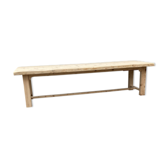 Solid pine farmhouse table