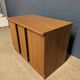 Vintage elm storage unit