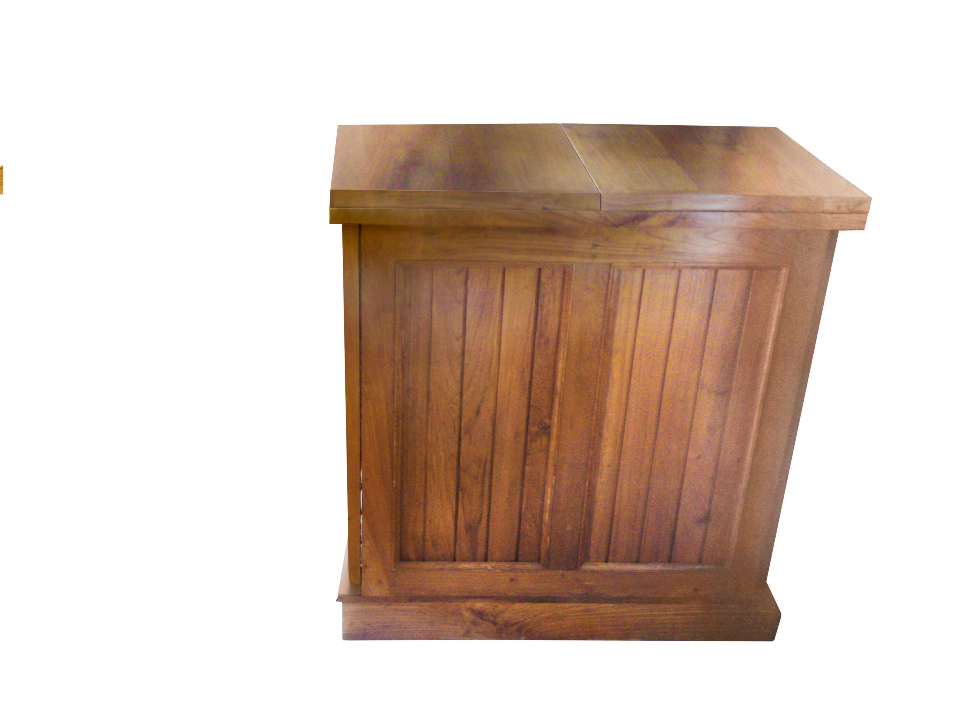 Teak countertop bar furniture and green marble