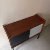 Modernist sliding glass sideboard, 1960