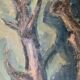 Vintage Oil on Canvas by Swedish artist Anna Munther (1915-2000)