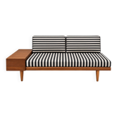 Lit de jour rétro scandinave Ekornes Svane vintage des années 1960