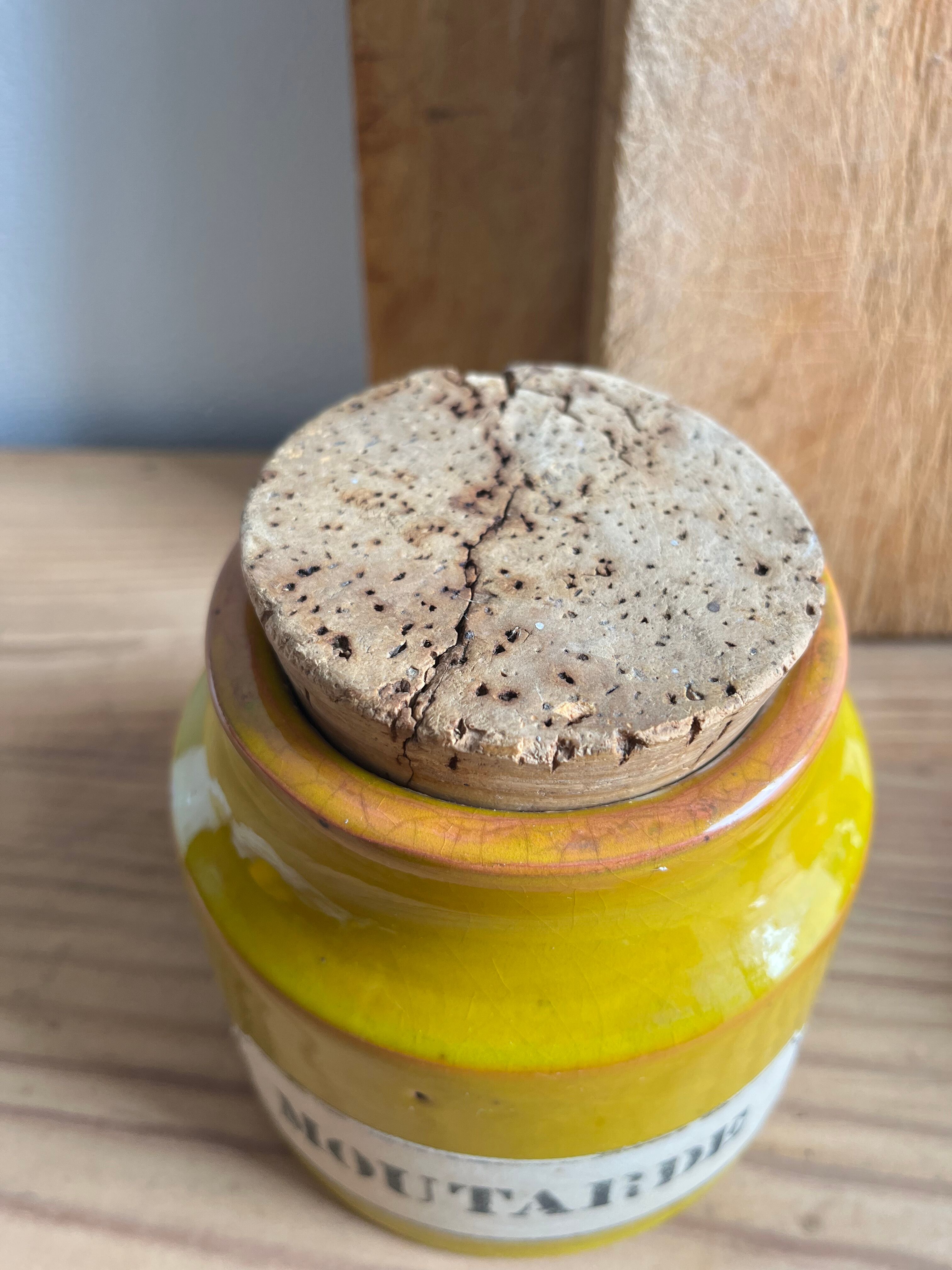 Mado Jolain mustard pot