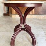 Thonet Table No. 8 from 1888 Café Museum after Adolph Loos marble top