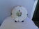 Dish old round faience longwy model marseille