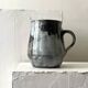 Ceramic carafe, glazed and signed, Chantal & Thierry 1970.