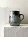 Ceramic carafe, glazed and signed, Chantal & Thierry 1970.