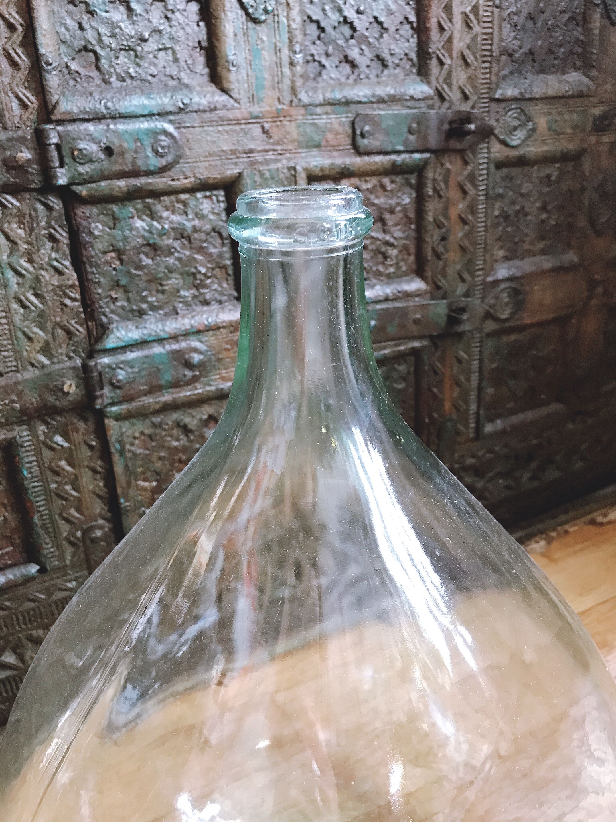 Dame Jeanne en verre