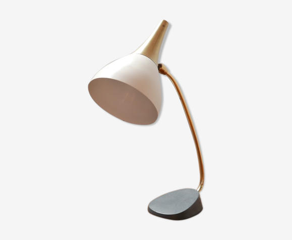 German Brass Mid-Century Desk Lamp