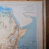 Printed in 1879, map of Africa.