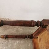 Wooden bistro bench