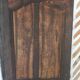 Ancienne porte d'armoire Louis XV jumika
