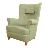 Mid-Century Swedish Teak Armchair, 1960s.