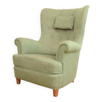 Mid-Century Swedish Teak Armchair, 1960s.
