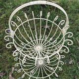 Old iron basket for fruits and vegetables