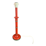 Bamboo-style wooden lamp