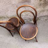 Pair of chairs bistro  Thonet model no. 18