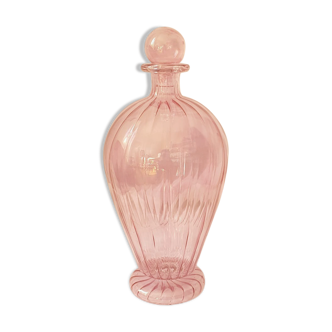 Egyptian flask carafe made of blown glass