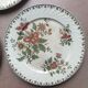 Plates Sarreguemines model "Madras"