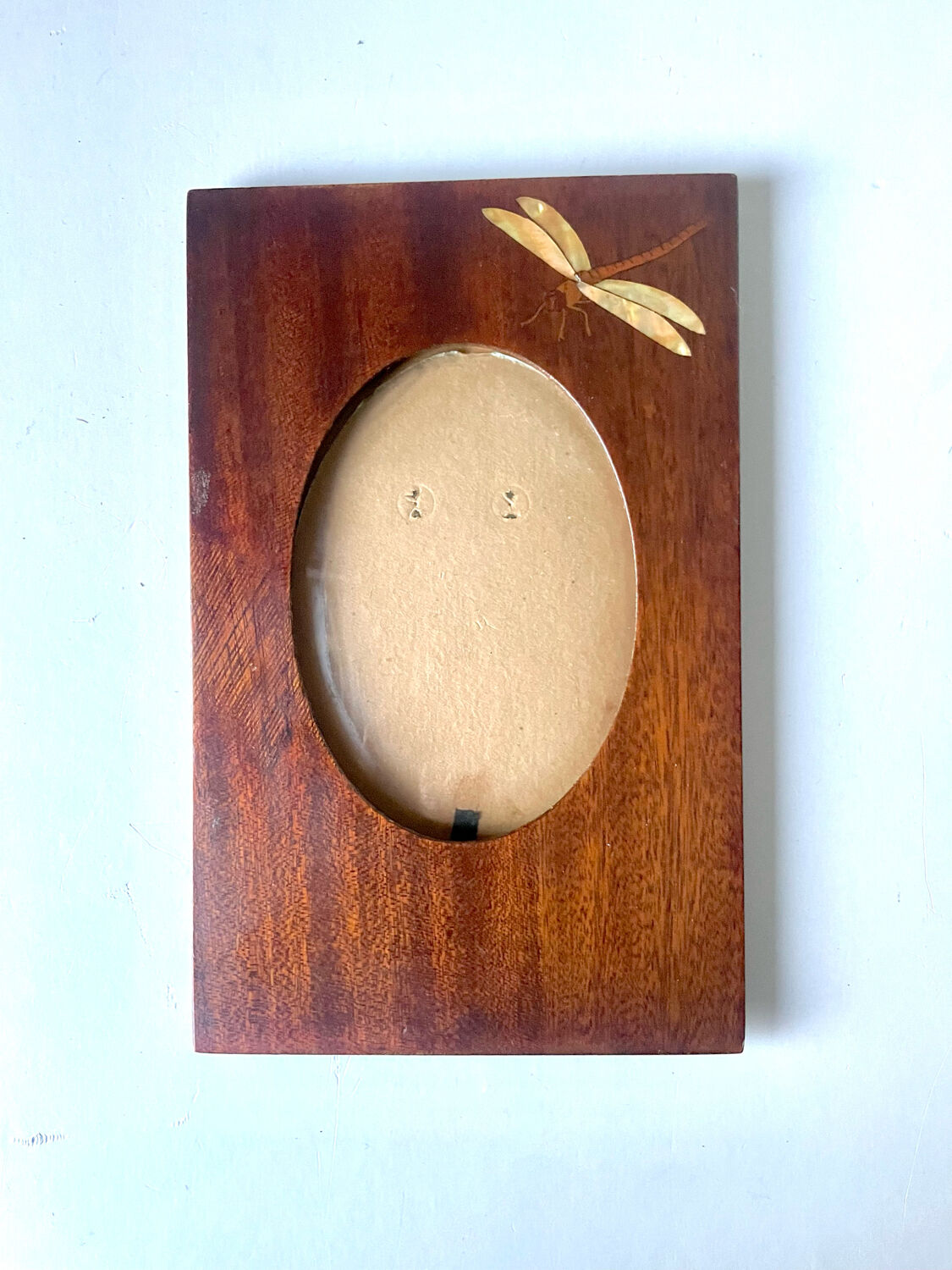 Art nouveau wood frame