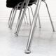 Conference dining chairs set 1970s