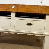 Authentic old butcher's block