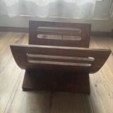 Porte-revue en bois