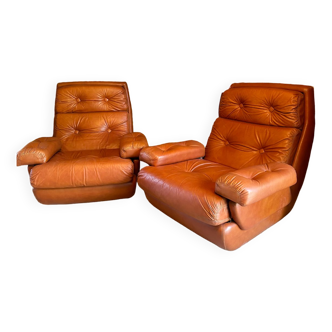 Pair of Jean Prévost armchairs