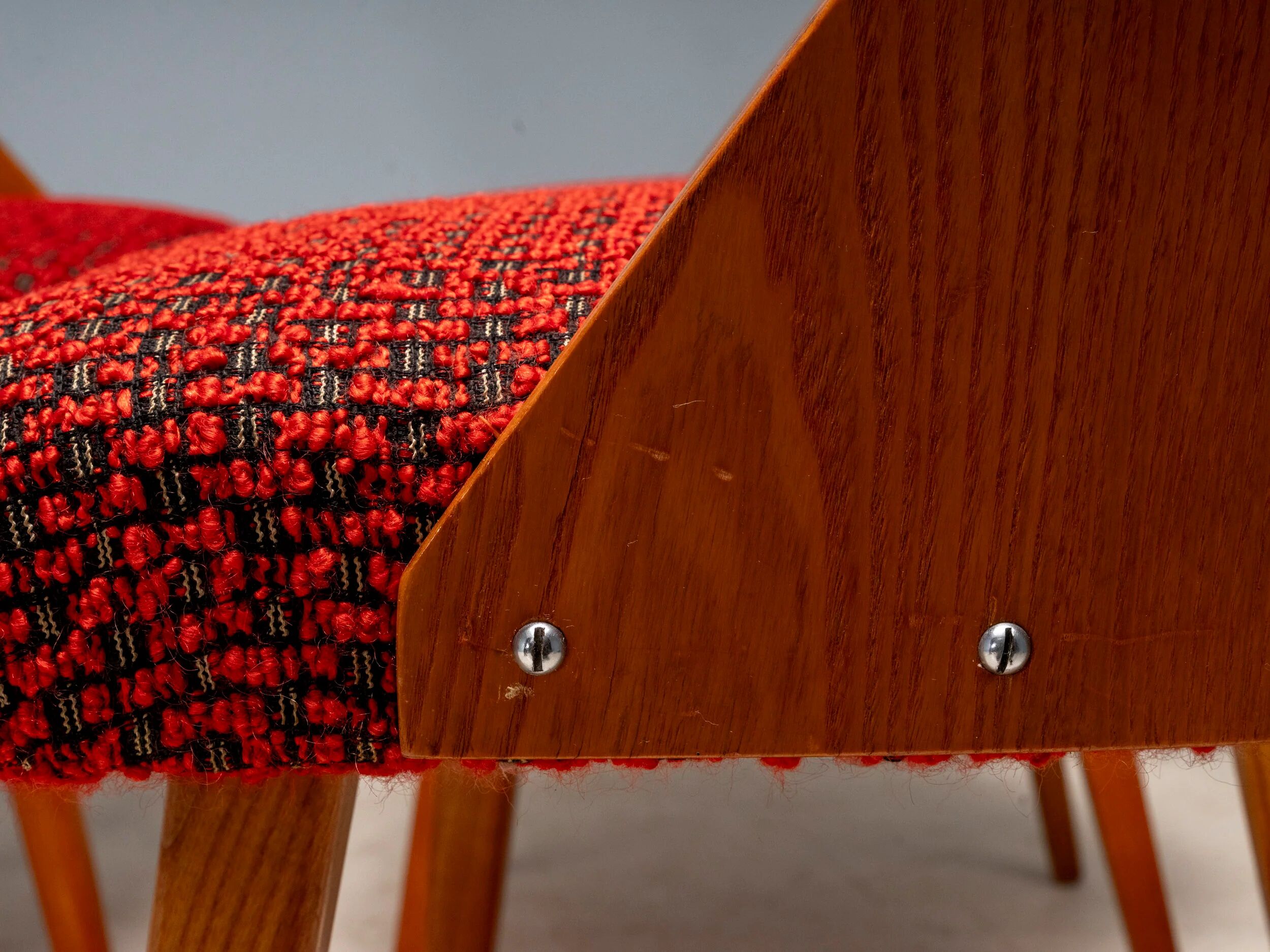 Antonín Šuman dining chairs, Tatra Nábytok, Czechoslovakia 1960s