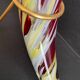 Vase soliflore verre soufflé coloré 1546