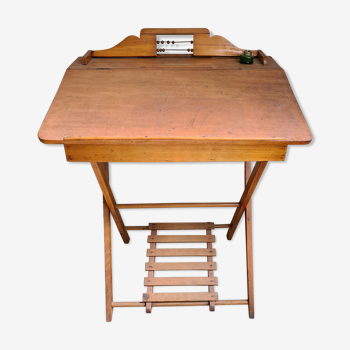 Old wooden children's desk