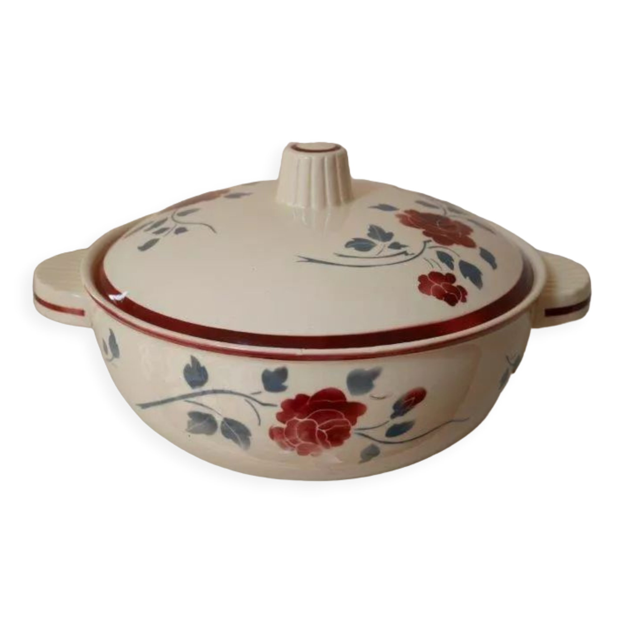 Vegetable or Rosador tureen, from Badonviller