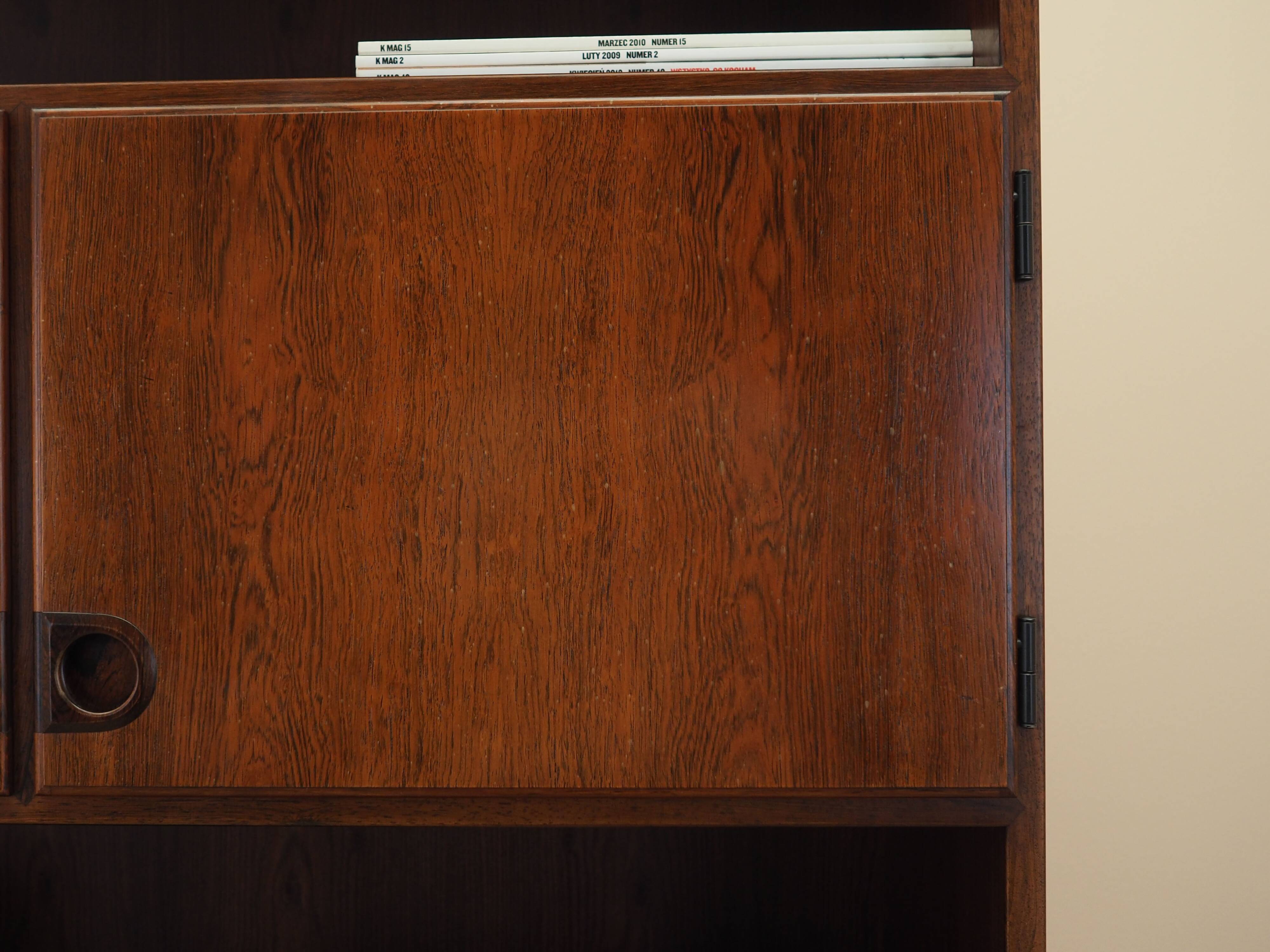 Rosewood Bookcase by Svend Langkilde, Danish Design 1960s