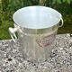 Cinzano Champagne Cooler Ice Bucket – Vintage Aluminium Advertising Wi