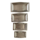 Chichester England stainless steel nesting dishes