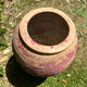 Ancient terracotta pottery jar from the 19th century.