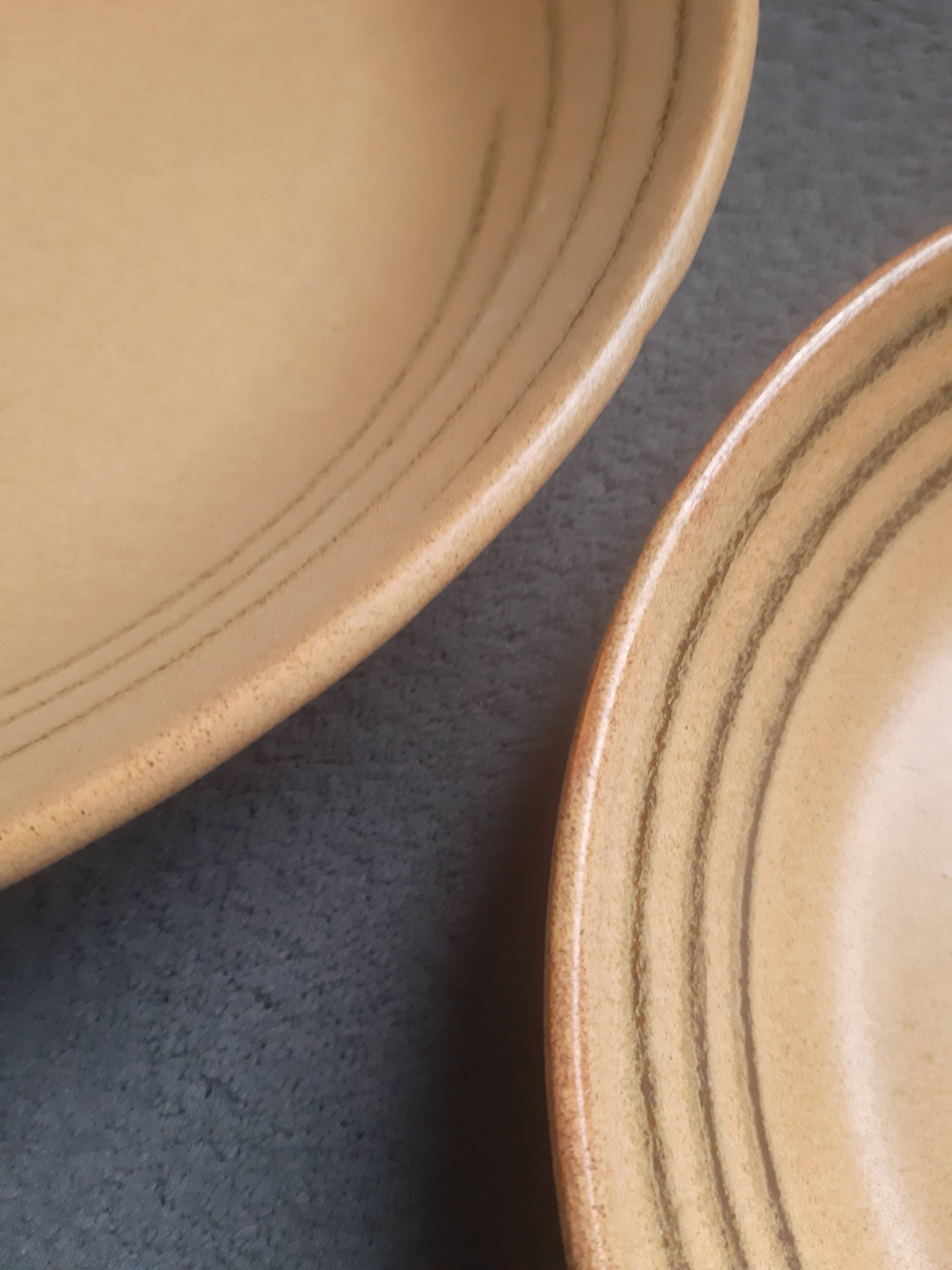 Stoneware deep dishes